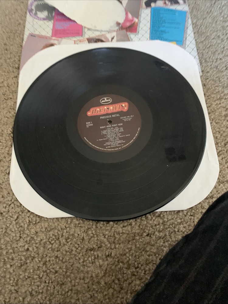 Precious Metal Signed Torn Back Cover Lp