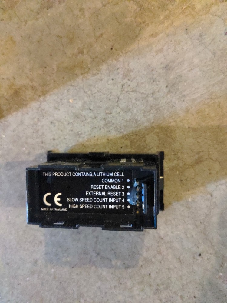 Trumeter 7110DIN Electronic Totalizer with Front Reset Counter New