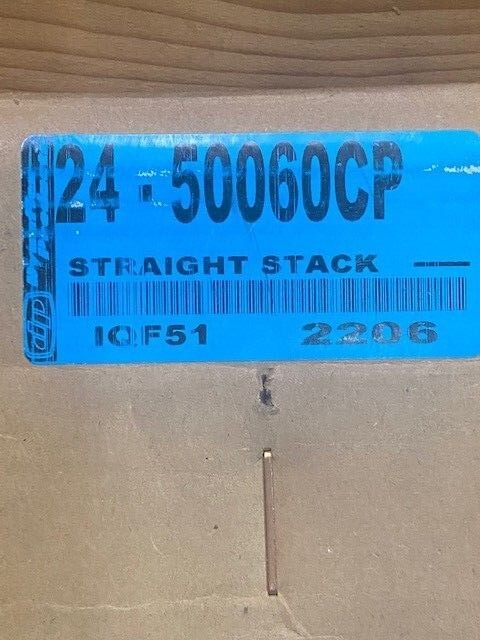 Dynaflex Chrome Exhaust Stack 24-50060CP