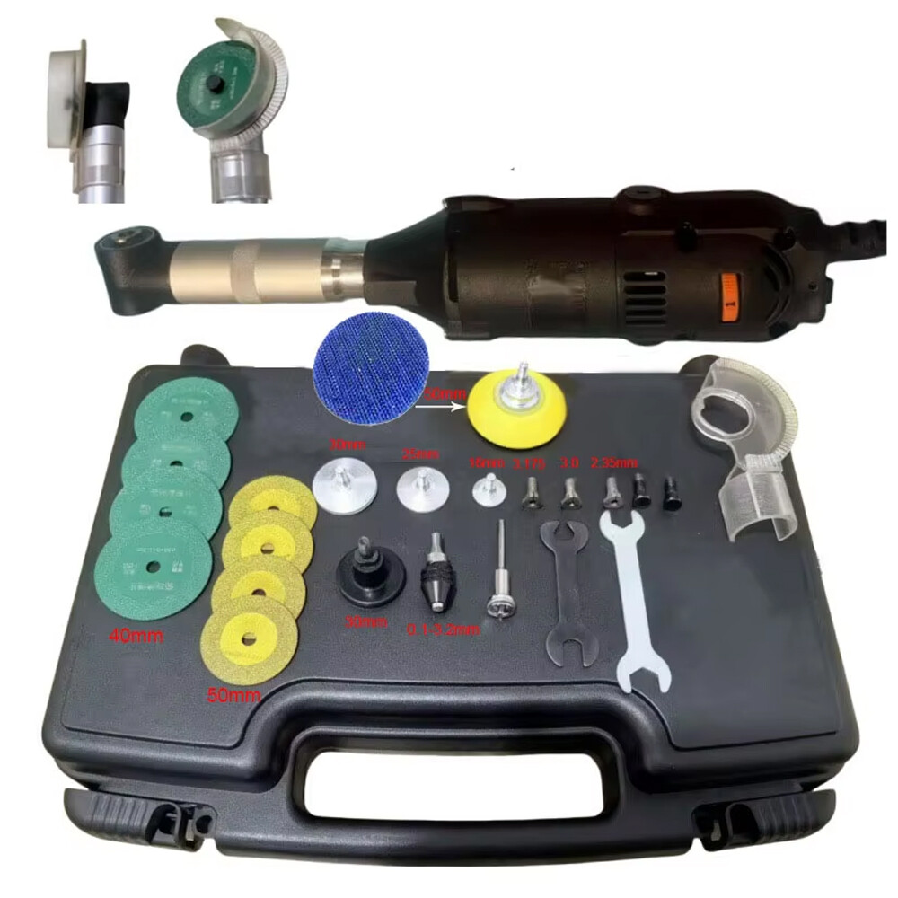 Electric 90° Elbow Grinding Machine Micro Angle Grinder Multifunction
