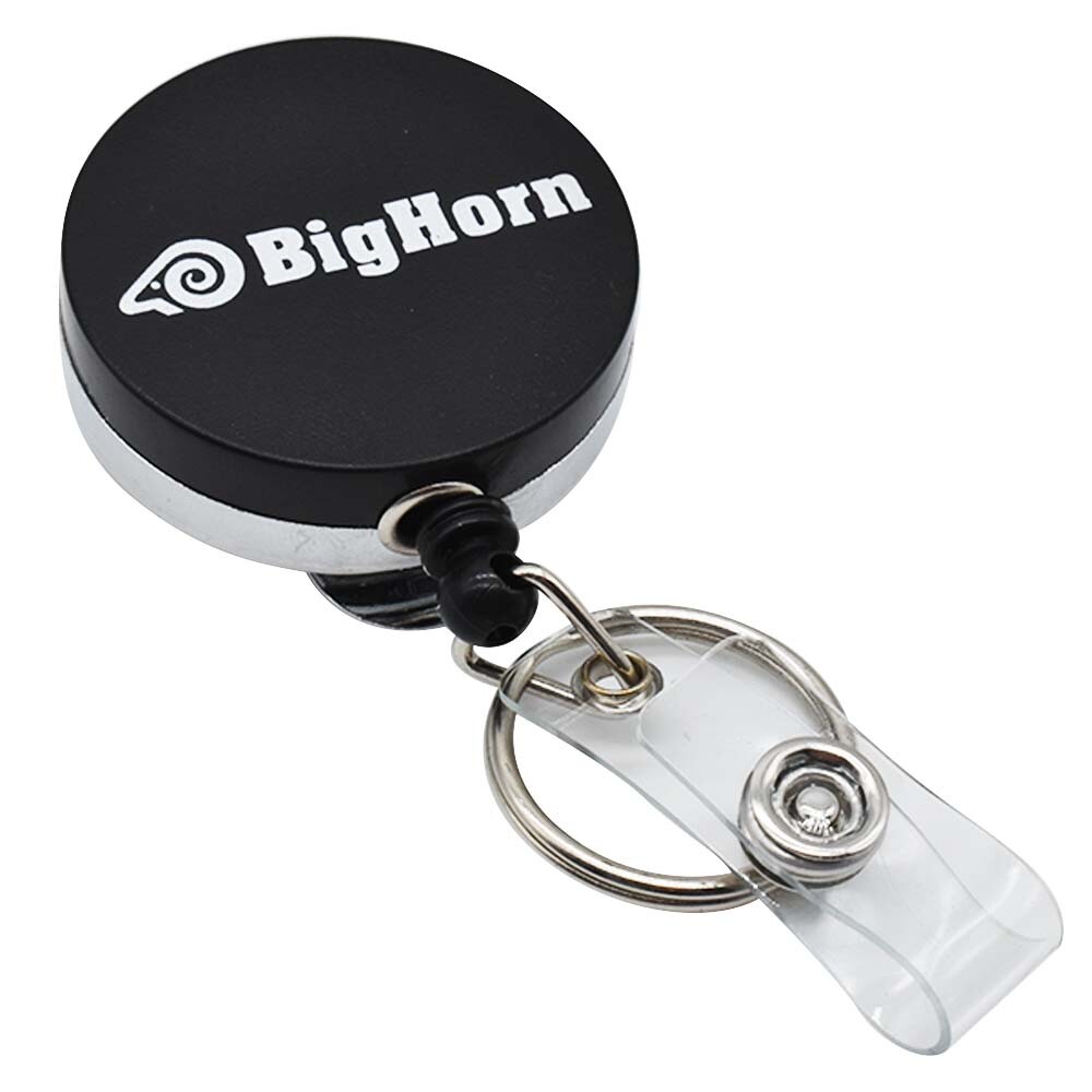 Big Horn 19882 Heavy Duty Retractable Pull Badge Holder
