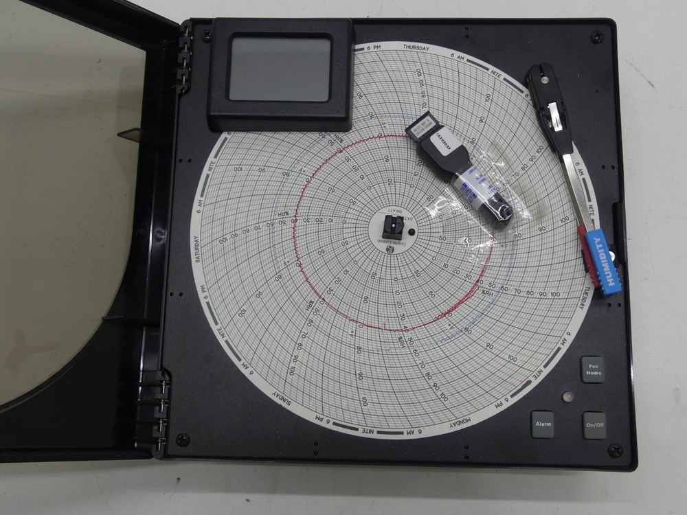 Dickson TH8P5 Humidity Temperature Chart Recorder
