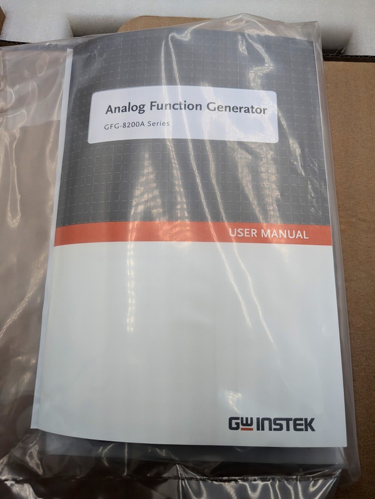 GW INSTEK GFG-8219A Function Generator, 3MHz, 6-Digits, Analog