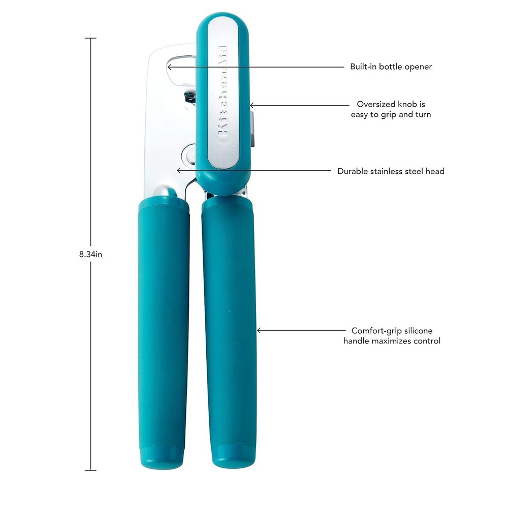 Kitchenaid Multi-function Can Opener NEW with Bottle Opener Ocean Drive