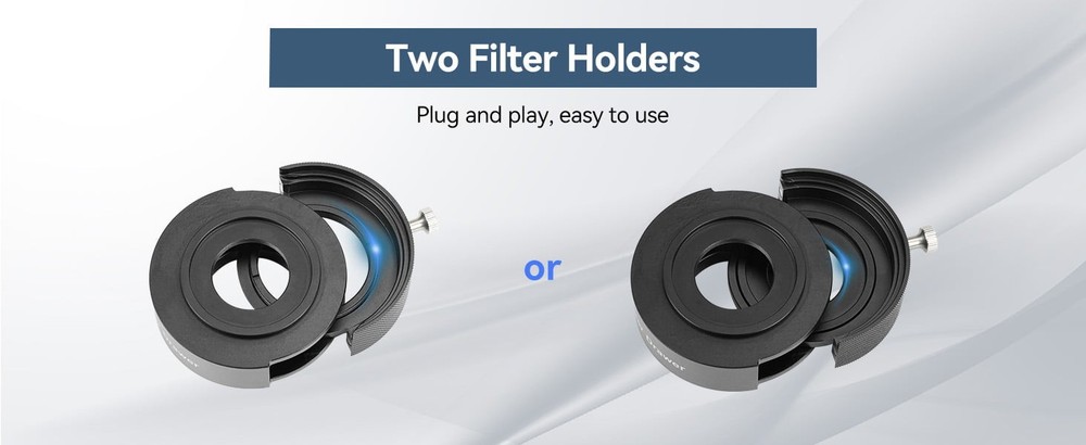 SVBony Filter Drawer Kit with 4 Drawers in total.