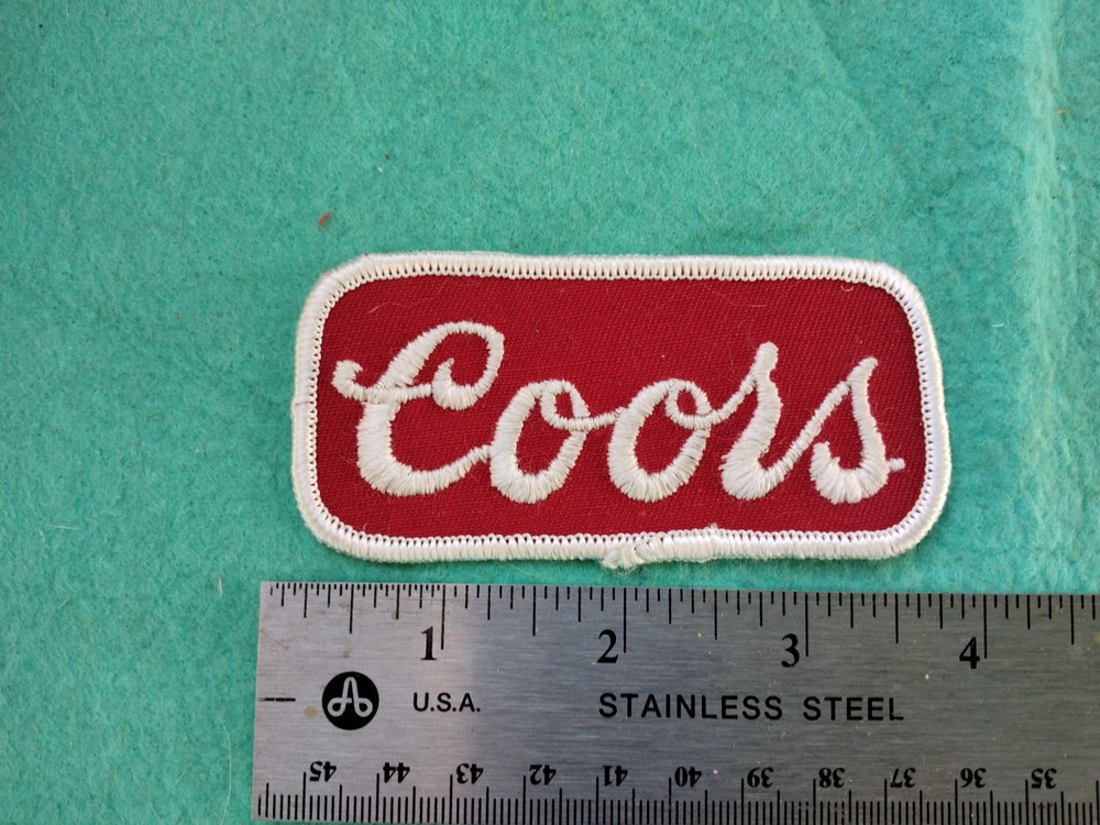 Vintage Coors Beer Service Uniform Patch