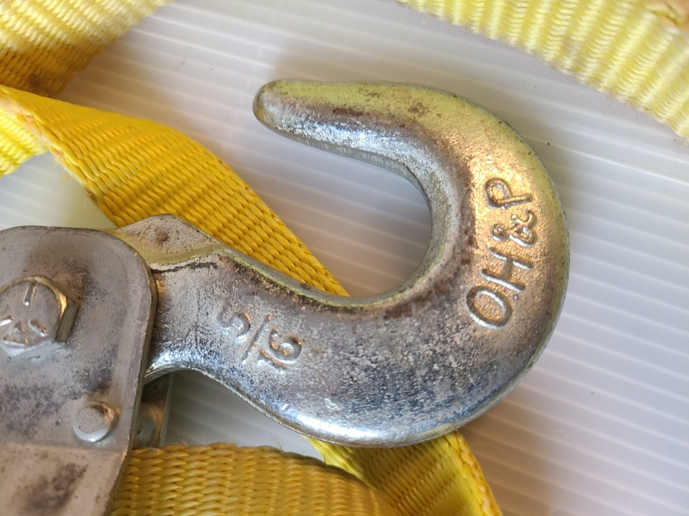 2 Ton Consumer Web Hoist Puller Winch Ratchet TT2-4W 2000 lbs lift/4000 lbs pull