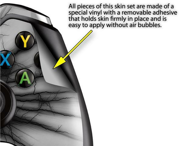 Lightning Black Skin for XBOX One Controller