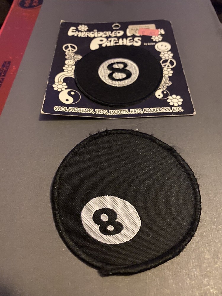 Lot Of 2 Different 8 Ball Patches