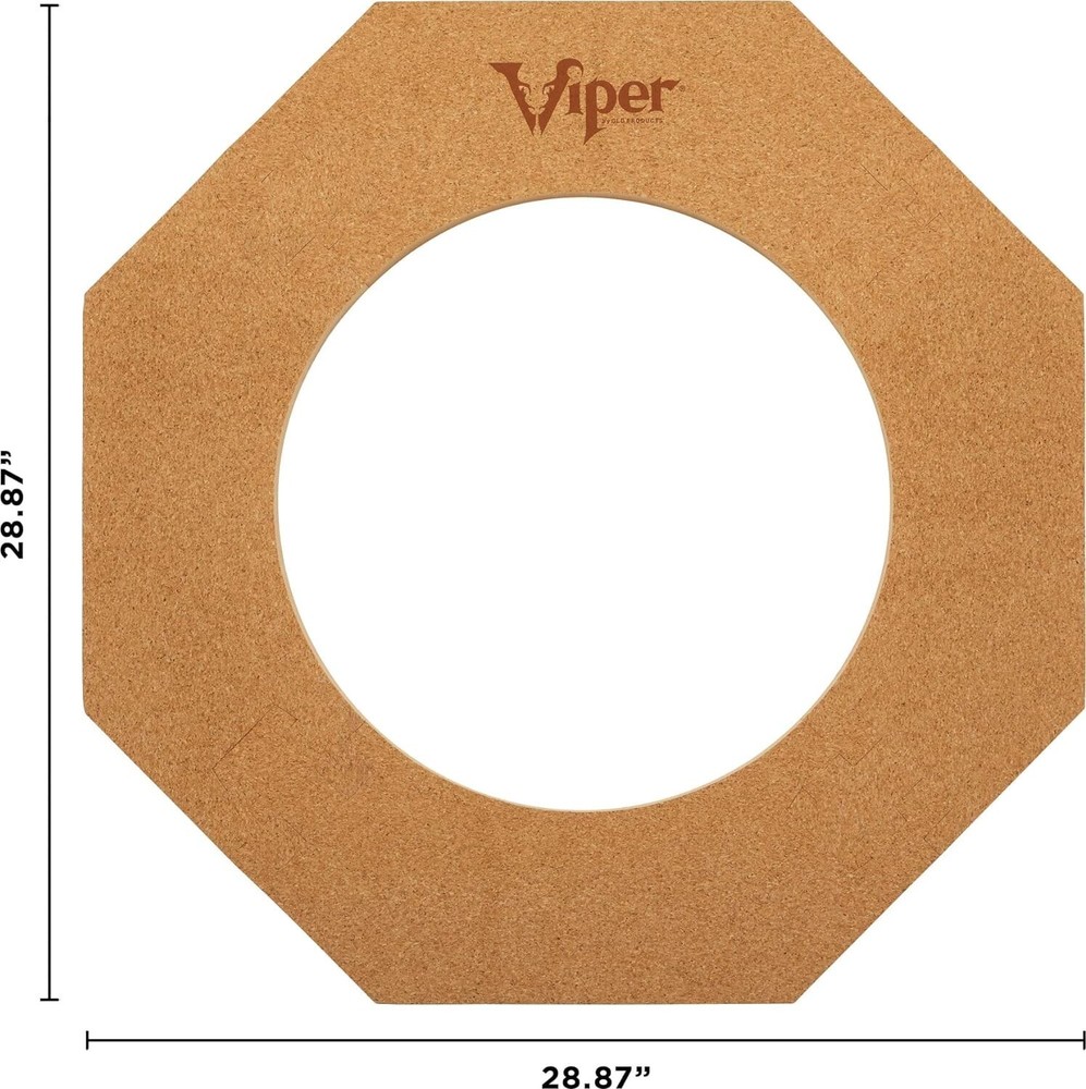 Viper Octagonal Wall Defender Dartboard Surround Cork