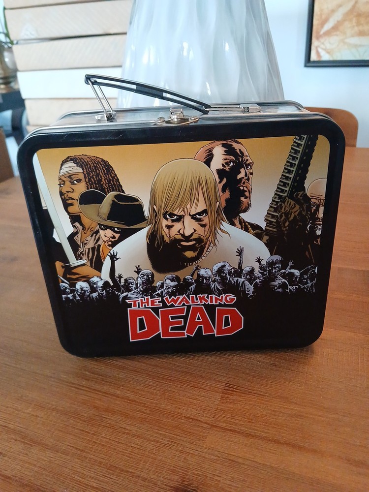 The Walking Dead Tin Metal Lunch Box Skybound Image Comic