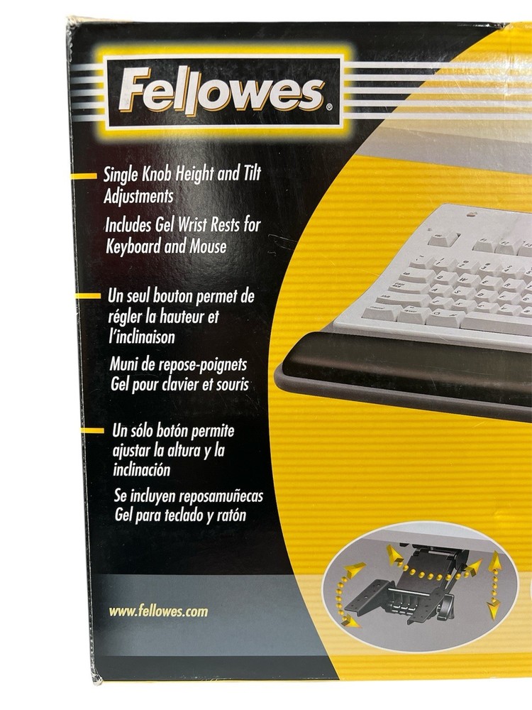 Fellowes, Fully Adjustable Keyboard Manger # 93841