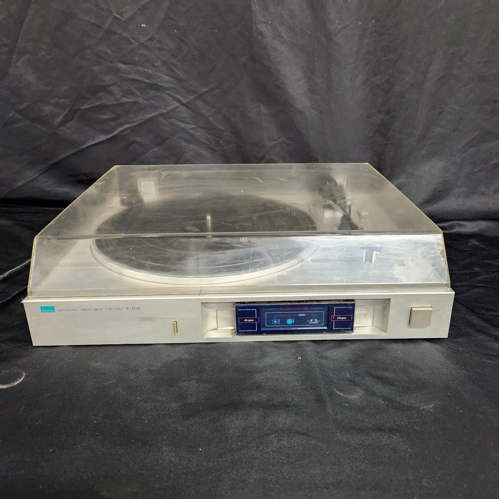 Sansui P-D20 Turntable Record Player- Works!