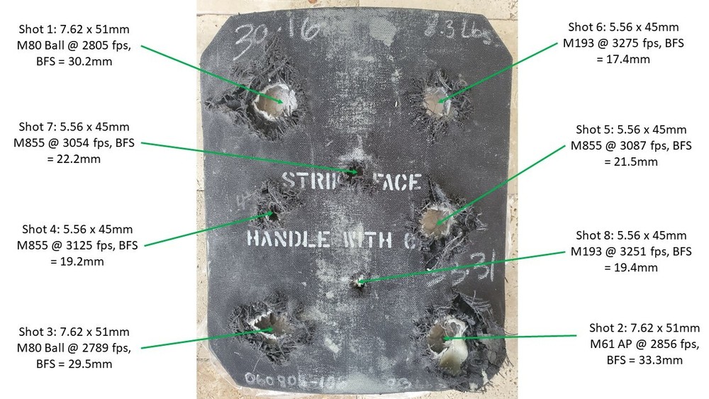 Single Curve Level III+ Ceramic/Composite Body Armor Plate