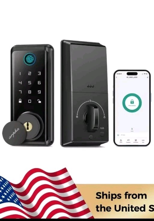 Arpha Smart Lock D601 Fingerprint Keyless Deadbolt Lock Multiple Entry Method