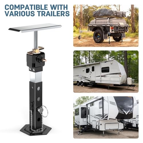2 PCS RV Slide Out Stabilizer Jacks Adjustable Camper Slide Out 13"-24"