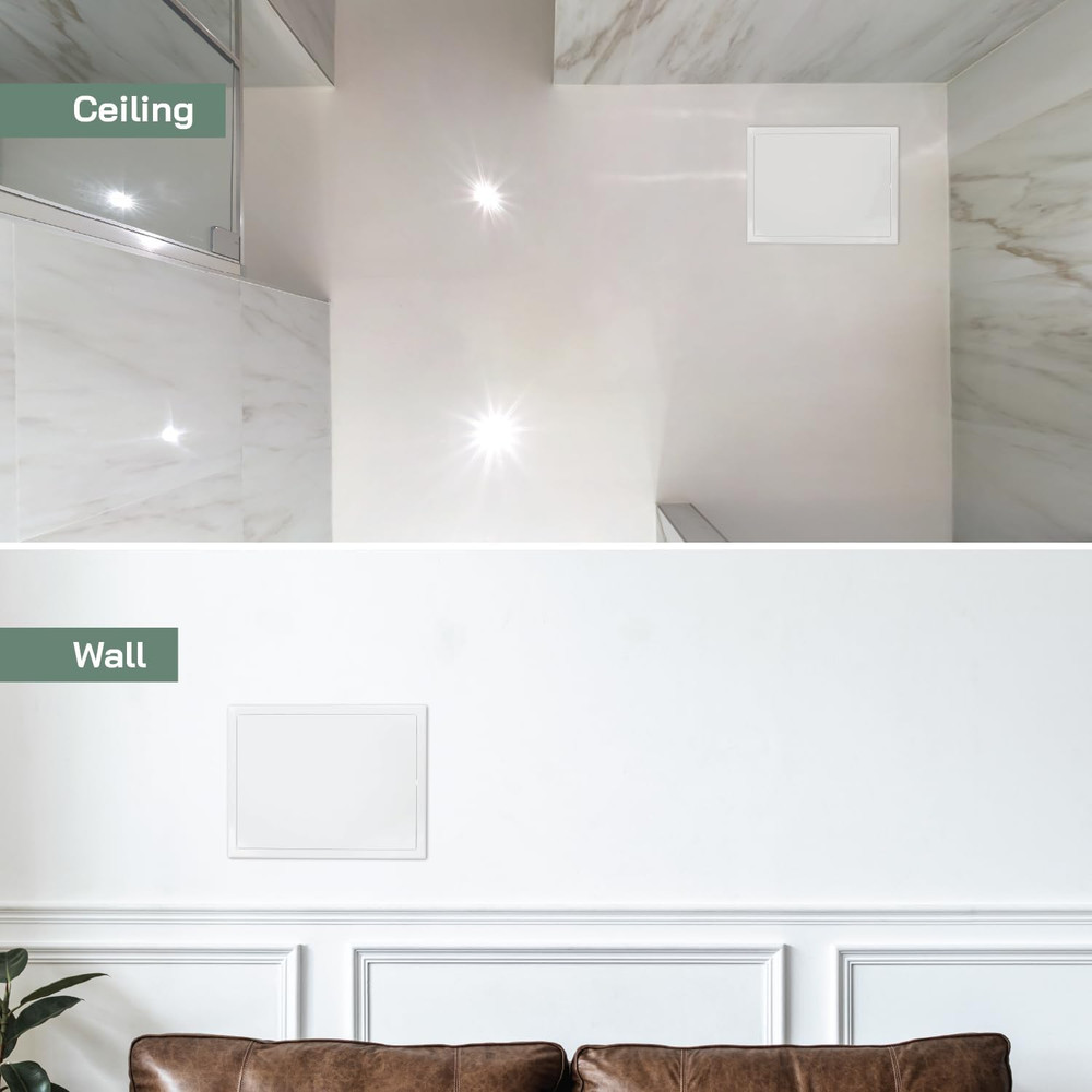 16'' X 12'' Inch White Metal Access Panel - Easy Access Doors - Access Panel for