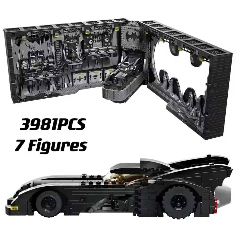 BEST QUALITY Batcave Shadow Box (Set 76252) - Perfect Building Blocks (3981Ps)