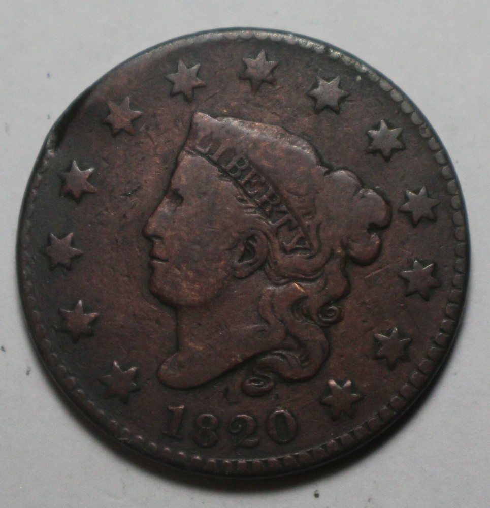 1820 Large Cent ZC585