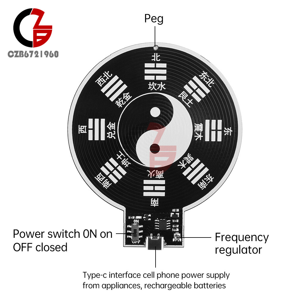 7.83Hz Schumann Wave Generator Ultra-Low Frequency Pulse Wave Generator Type-C