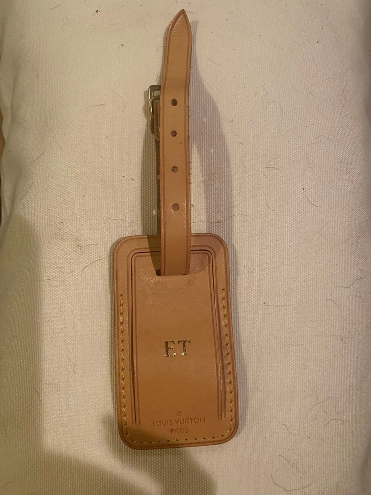Authentic Louis Vuitton Luggage IdentificationTag