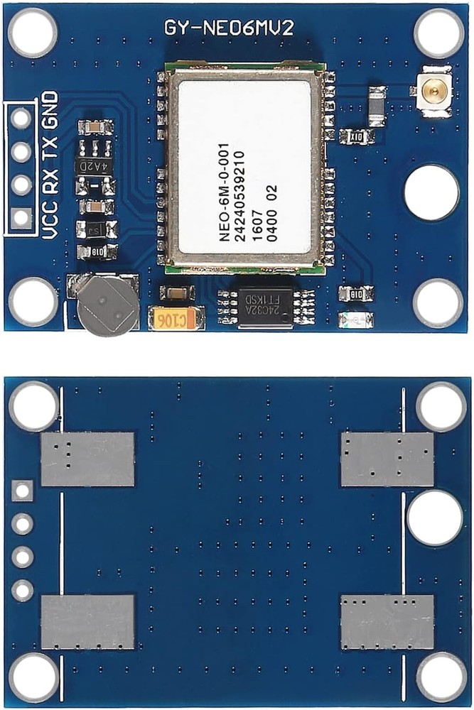 2Pcs GY-NEO6MV2 NEO-6M GPS Module with Flight Control for EEPROM MWC