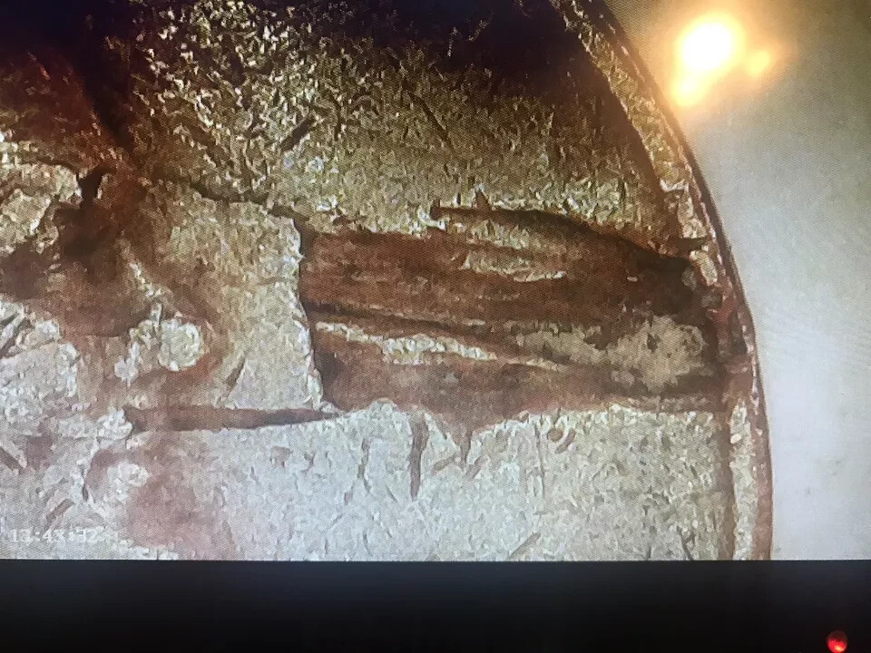 1946-S Lincoln Cent Mostly Retained Massive Lamination Defect (c005)