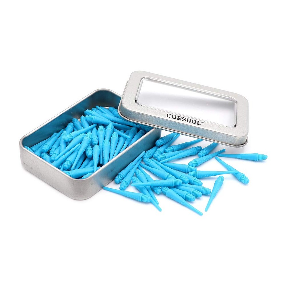 100 PCS Soft Tip Points Replacement For Plastic Soft Tip Darts Dartboard