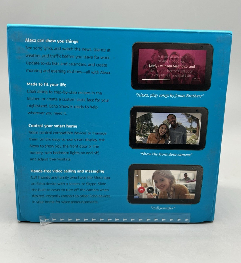 Amazon Echo Show 5 Smart Display (Gen 1) - Black - Sealed