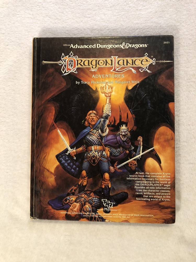 TSR Advanced D&D: Dragon Lance Adventures (1987) #2021
