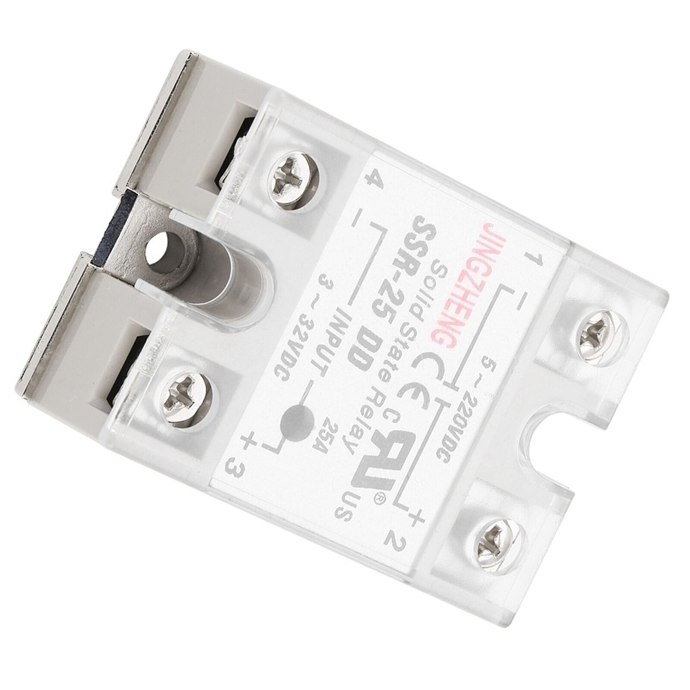 SSR-25 DD 25A 5-220VDC Solid State Relay For Industrial Automation Process