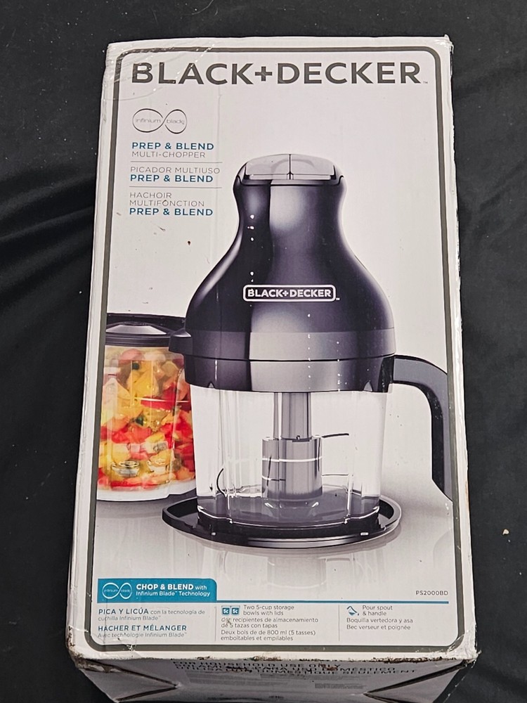 Black & Decker Prep & Blend PS2000BD Black