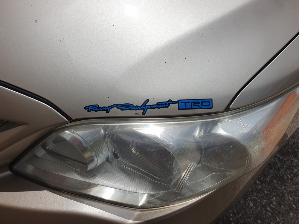 TRD VVTI Sticker Decal JDM 3Pcs