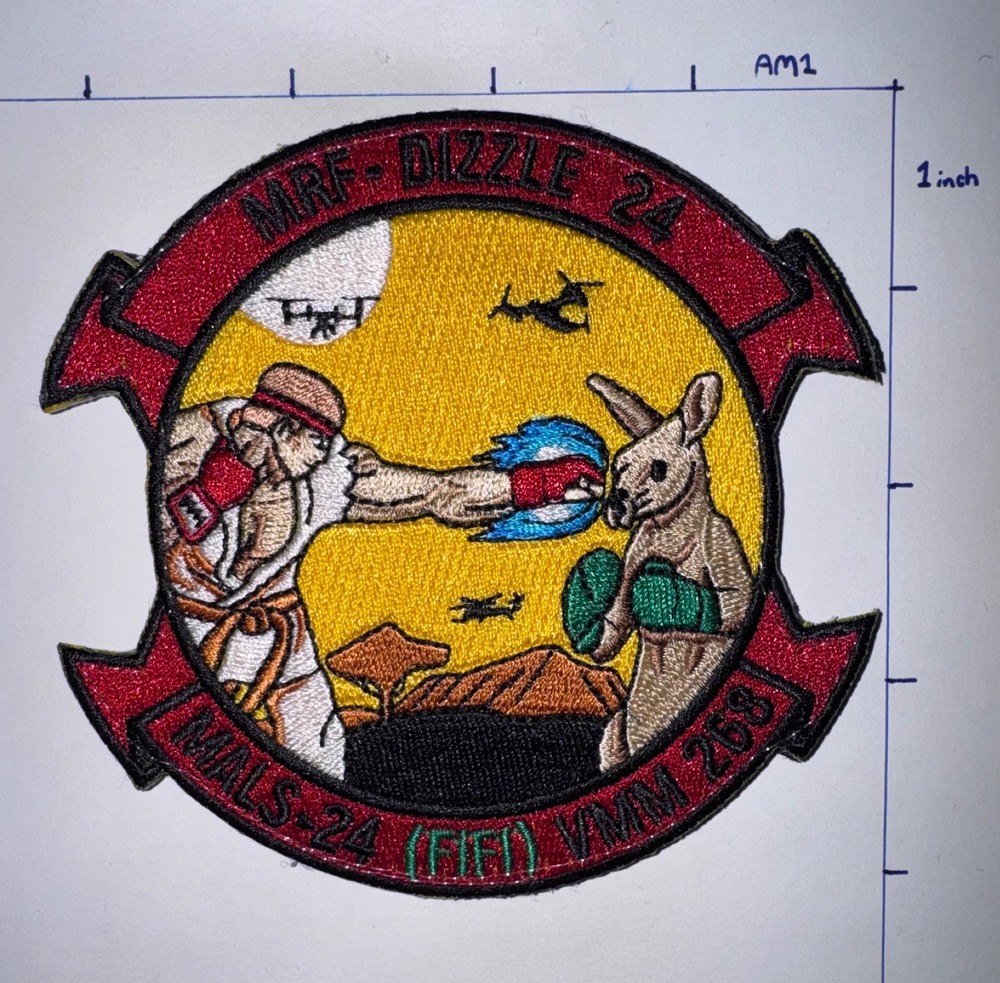 USMC MALS-24 - VMM-268 - MRF Drizzle 24 Patch