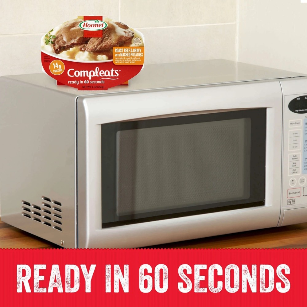 (5 Pack) HORMEL COMPLEATS Protein Variety Pack Microwave Meals