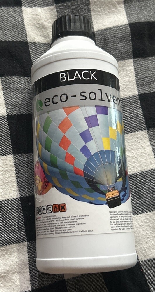 Eco-Solvent ~*Black*~ 1 Litter ~ Sealed