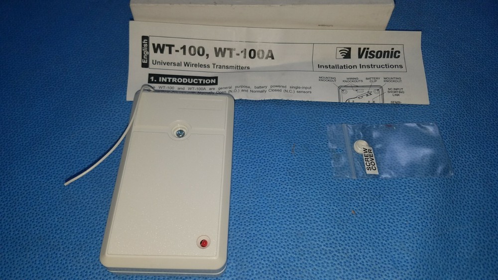 Visonic WT-100 Wireless Transmitter