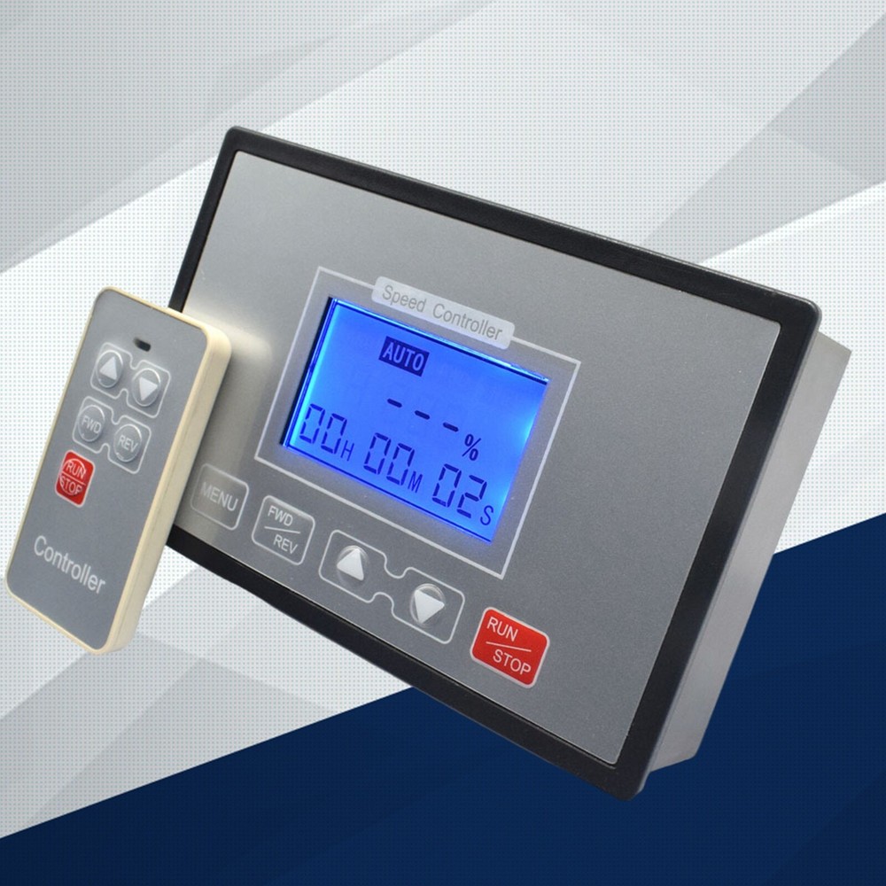 Speed Controller 60A PWM DC Motor Timing Reversible Remote Control LCD-Displayy