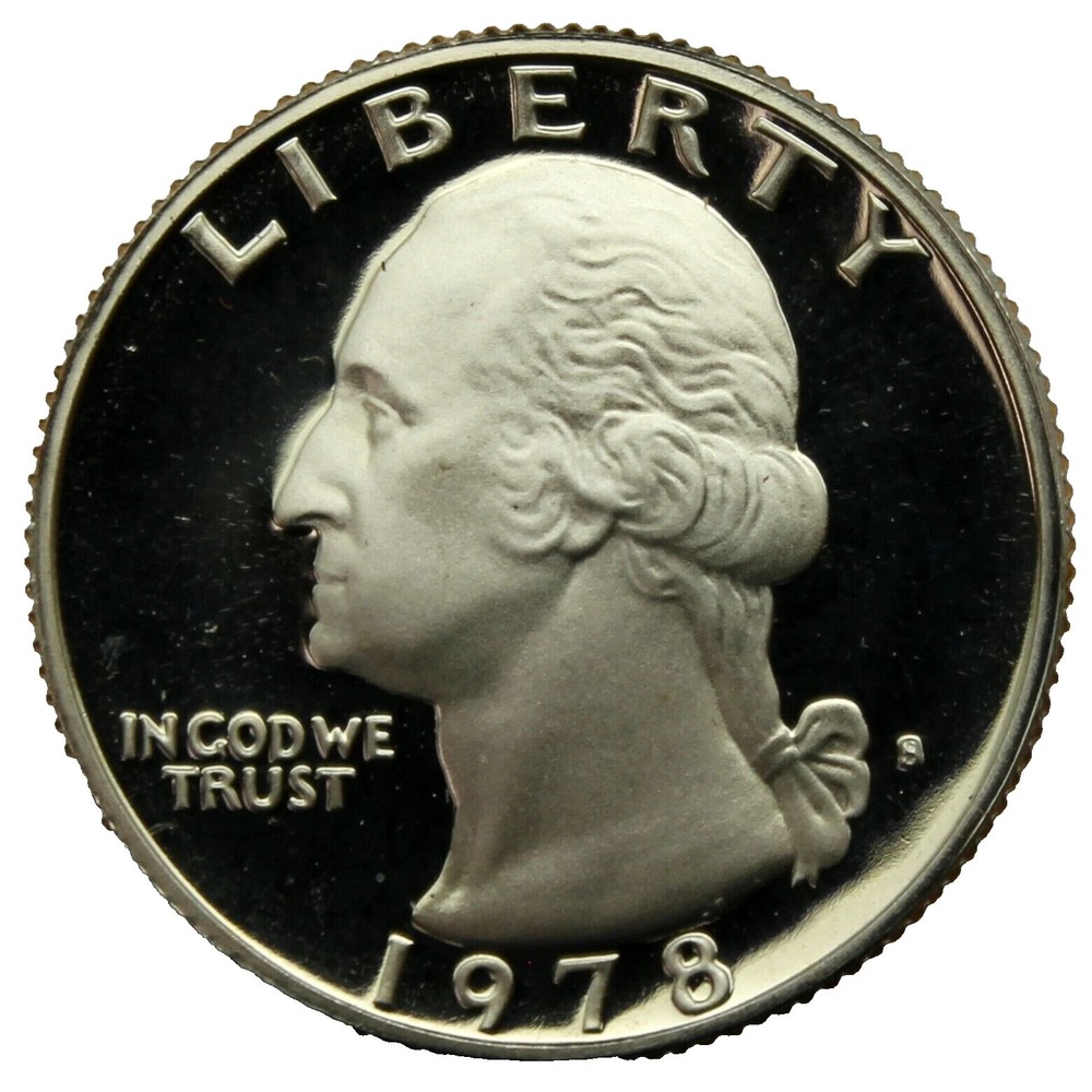 1978 S Proof Washington Quarter