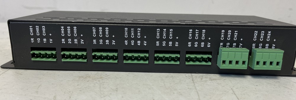 DMX512 Ltech DMX Decoder Used. Fully Functional.