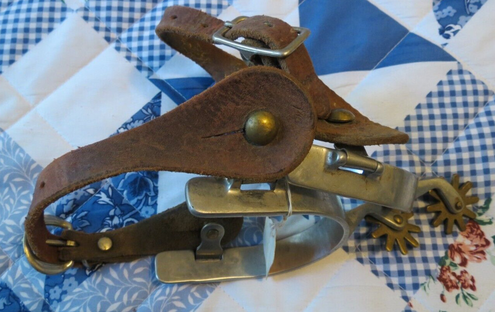 Vintage And Rustic Western Spurs