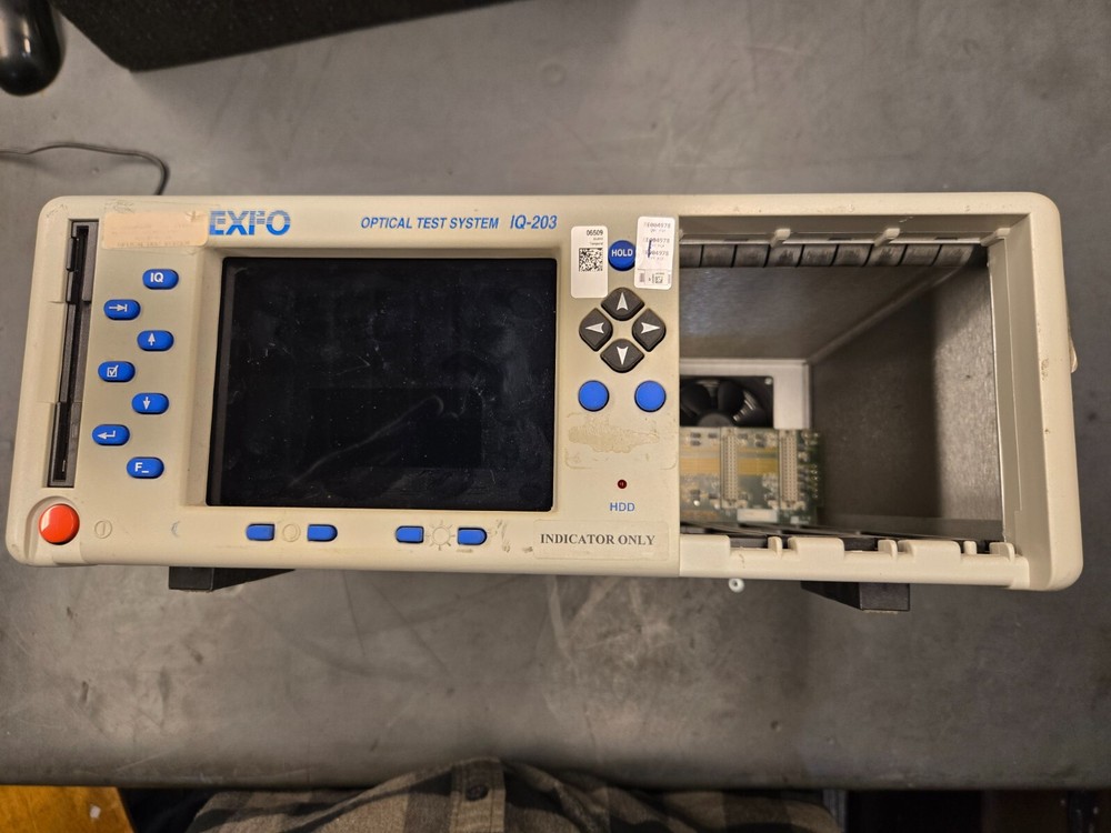 EXFO OPTICAL TEST IQ-203-A3N4 - Powers on
