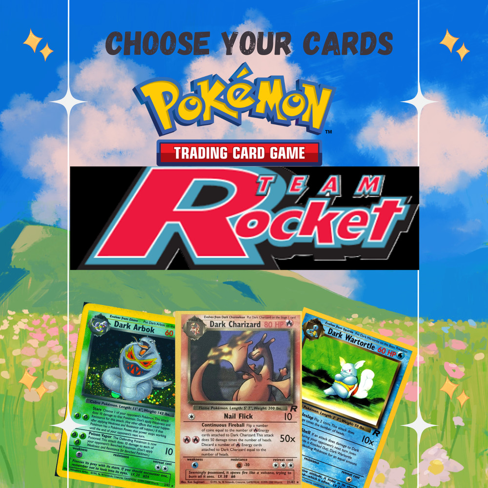 Choose Your Cards LP- Team Rocket
