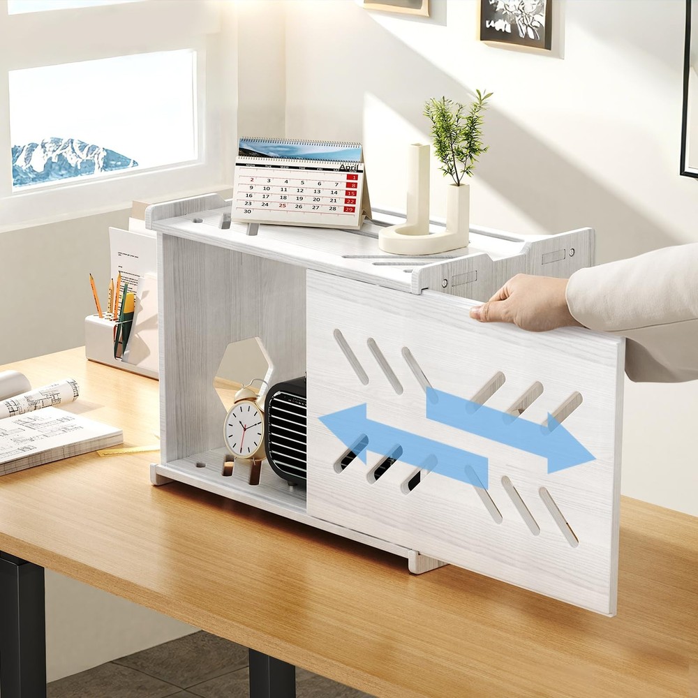 Solid Wood Projector Shelf Router Shelf Projector Stand Router Storage Box Ro...