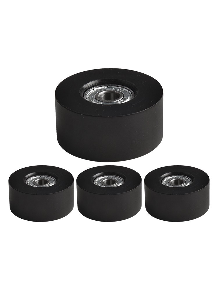 4pcs Rowing Machine Wheel Set Heavy Duty Design for Enhanced Stability