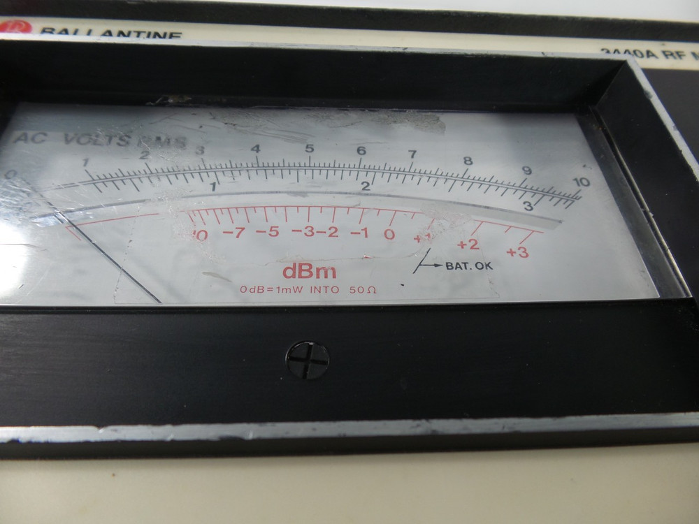 Ballantine 3440A RF Millivoltmeter