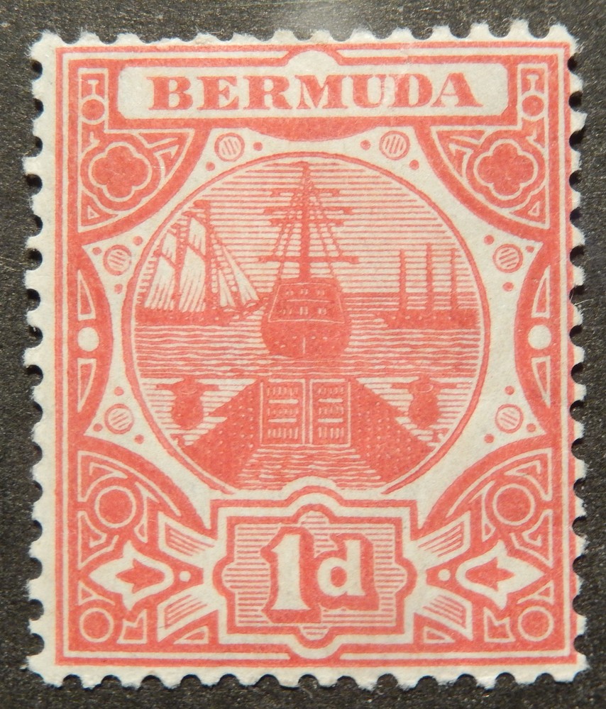 Bermuda Scott # 35, Mint Original Gum (HR)