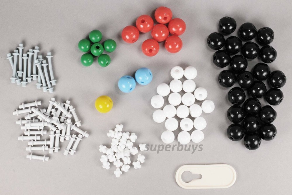 121pcs Molecular Model Set Organic Chemistry Science Atom Molecules & Links Kit
