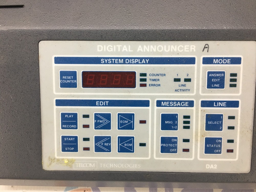 Telecom Technologies 941-000212 Digital Announcer 2