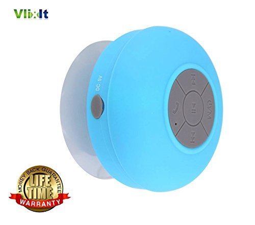 Waterproof Bluetooth Portable Speaker with Built-In Mic